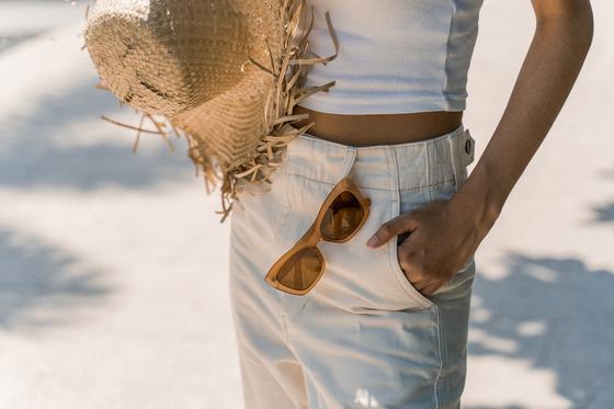 Afternoon beach wear — casual stylish outfit for Las Catalinas